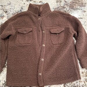 32 Degrees Brown Teddy Jacket